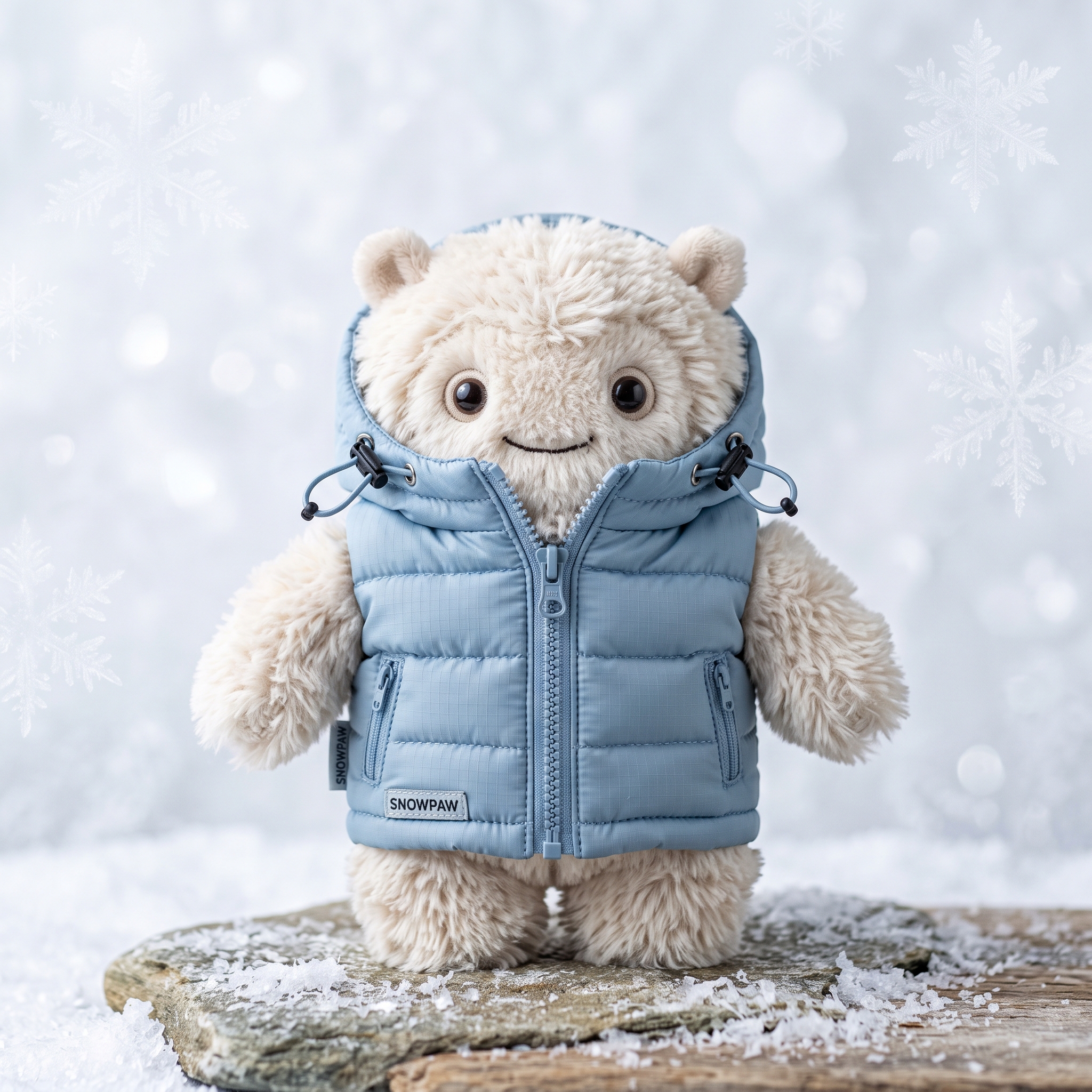 Snow Day puffer vest